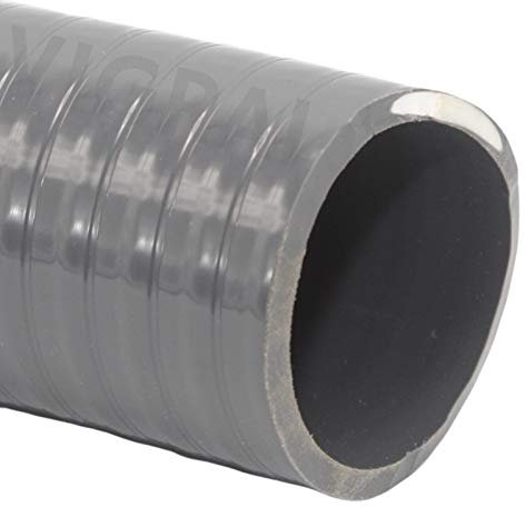 Generisch PVC Klebeschlauch Flexschlauch Schwimmbad Pool Teich 50 x 43 mm - 5m