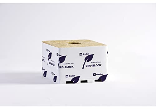 Grodan Improved GRO-Block, Jumbo 6 x 6 x 4, Case of 64