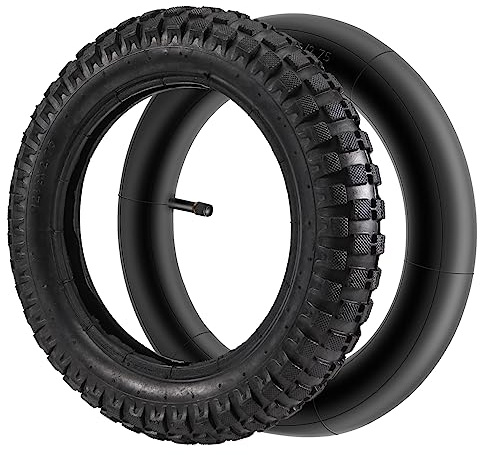 Jevina 12 1/2X2.75 Reifen + Schlauch für 49Cc Motorrad Dreckiges Fahrrad Reifen MX350 MX400 Roller Reifen 12-Zoll VerschleiiFester Reifen