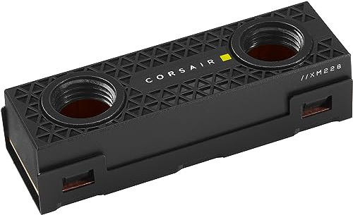 Corsair MP600 PRO XT 4 TB Hydro X Edition Gen4 PCIe x4 NVMe M.2 SSD (Sequenziellen Lesegeschwindigkeitenvon bis zu 7.100 MB/s sowie sequenziellen Schreibgeschwindigkeiten bis 6.800 MB/s) Schwarz, CSSD-F4000GBMP600PHXT