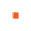 Umhängetasche Damen Stylisch ein crossbody bag damen Nappa Leder Genuine Leder Bauchtasche Sehr schone Crossbag Crossbody Bag damen Ledertasche Made in Italy (Orange)