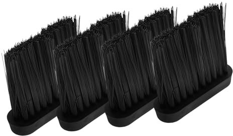 WEKADRIN 4pcs Fireplace Cleaning Brush Durable Wall Brush Replacement for Easy Ash and Cleanup for Home Use and Fireplace Maintenance