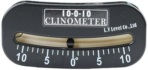 4 Fersenwinkel-Klinometer, hochauflösendes Klinometer für moderne Boote, Montage auf Schottmessern, Winkelmesser