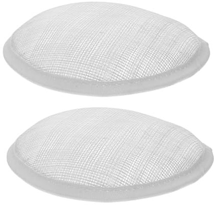 Luxshiny 2stücke Hut Basis Aus Mesh Runde Filz Kappe Für Frauen Accessoires Für Elegante Fascinator Hüte Und Individuelle Kopfbedeckungen Für Bastelprojekte