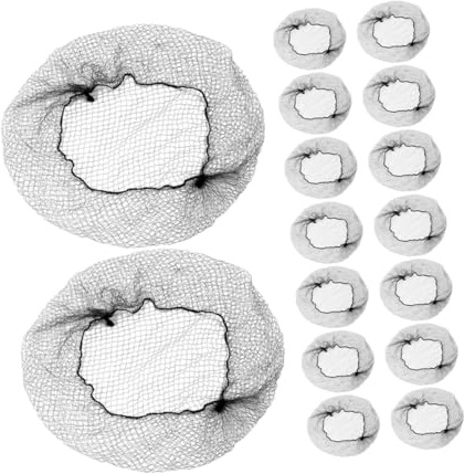 FRCOLOR 150stücke Haarnetze Für Dutts Ballett-haarschmuck Für Mädchen Haarschmuck Für Frauen Haarnetze Zum Locken Atmungsaktive Für Dutts Haarnetz Für Damen Und Mädchen