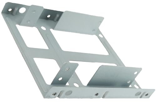 Soporte de disco sólido de alta resistencia de 2.5 a 3.5 pulgadas, soporte de montaje duro para PC, instalación de bahía de unidad interna, marco de montaje de metal para PC