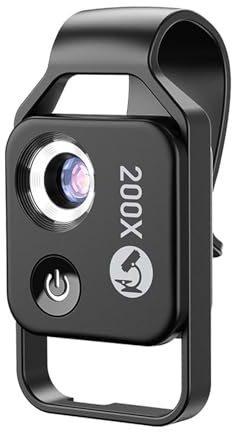 Phone Microscope CPL Lens Adapter for Microscope Phone Camera to Take Photos