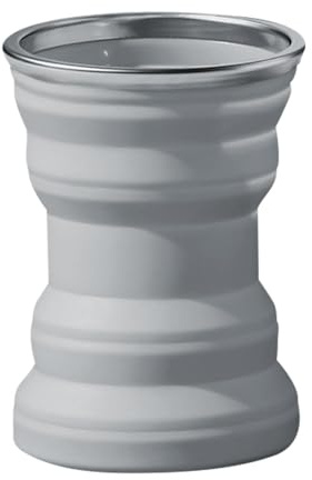 Holdes Vaso plegable para viajes – Taza de agua plegable de silicona reutilizable – 320 ml de gran capacidad, vaso plegable telescópico para viajes al aire libre para viajes, camping, senderismo,