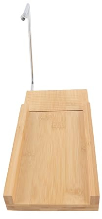 Keenso Versatile Soap Cutter Cake DIY Cutting Tool with Premium Material and Sturdy Build (Wood) Great for Soap Making and Cake Decorating Enthusiasts