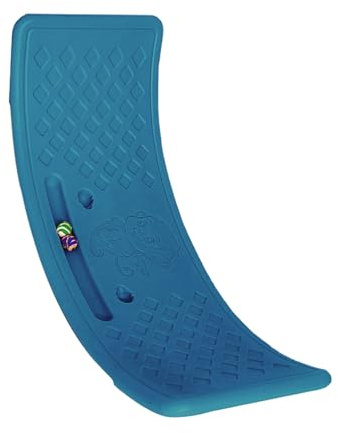 ZAICOLER Kids Rocker Board Training PE Seesaw Board for Kids Toddlers, Enhance and Mental Resilience, for Home Gym Indoor Play (Blue)