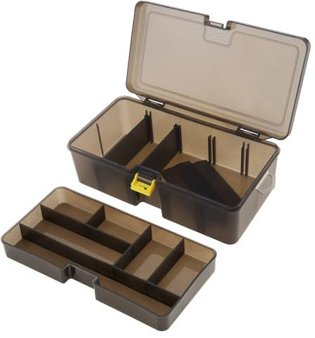 OriGlam Tackle Box Organizer für Angelausrüstung, Tackle Boxes Tackle Utility Boxes, Angelausrüstung Aufbewahrung Angelköder Boxen Box Aufbewahrungsbehälter (21.5 X 6.7cm)