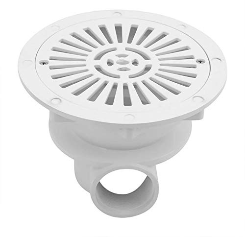 SEIWEI Pool Hauptablauf Schwimmbad Hauptablauf Bodenablauf Wassereinlass Drainage Zubehör 3,8 cm