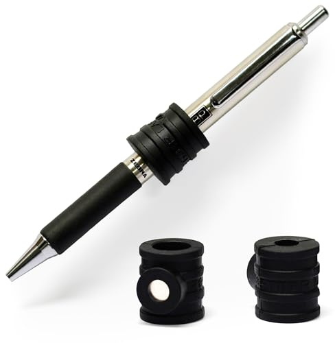 Stick-O Pen Magnetic Pen Pencil Holder - Holds Most pens, Pencils, and Thin Markers. Ideal for Fridges, Task Boards, Workshops, Classrooms, Offices, and Kitchens. (Three Pack)