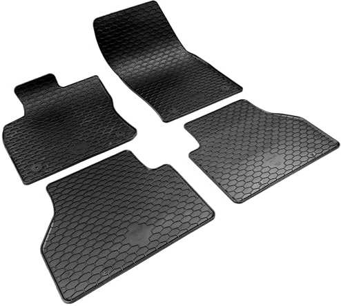 Walser DirtGuard Gummi Fussmatten Auto für Ford Tourneo Connect/Grand Tourneo Connect 2022-Heute, VW Caddy V 2020-Heute, 100% passgenaue Auto Fußmatten, Fußmatte Auto