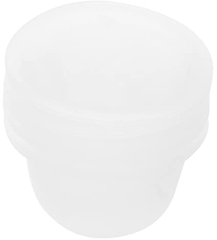 Healeved Tazze in Silicone per Tiralatte Elettrico, Accessori Pratici per Ragazzo Ragazza, Compatibili, Leggere e Trasparenti, Confezione da 5 Pezzi per Allattamento Domestico