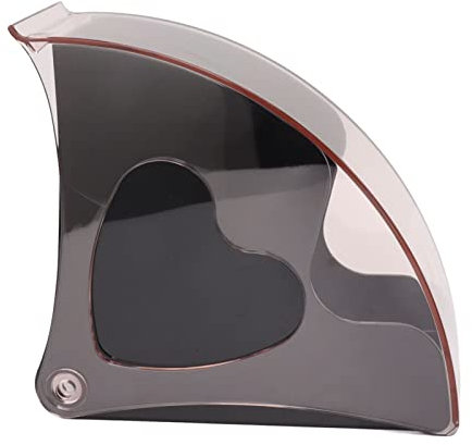 Boîte de Rangement pour Filtre à café, Porte-Filtre à café, Support de Distributeur de Papier Filtre à café avec Couvercle Anti-poussière pour Bureau de café (Noir)