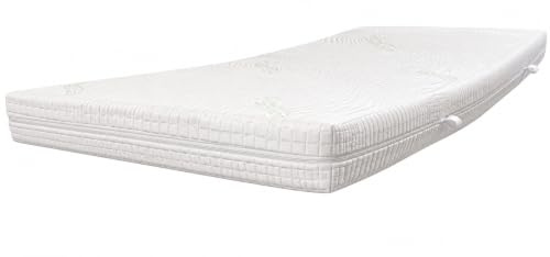 Dibapur® Fortis Plus Kaltschaummatratze H4 FEST ab ca. 85 Kg Kern ca. 16,5 cm Doppeltuchbezug Gesamthöhe ca. 17,5 cm (140 cm, 200 cm)