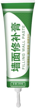 Riempitivo per fori a muro, Riempitivo per fori per chiodi per pareti | Stucco per cartongesso per riparazione di pareti in gesso ad asciugatura rapida - Riempitivo per crepe di cemento, mastice bianc