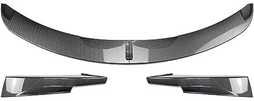 Auto Frontlippe Frontspoiler für BMW 3 Series E90 E91 LCI M Sport 2009-2012, ABS Frontstoßstangen Spoiler Lippe FrontstoßStange Stoßstange Splitter Diffusor Zubehör