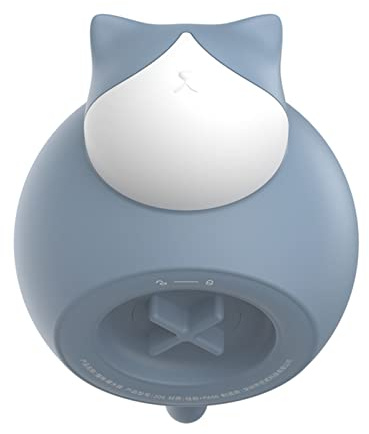 Wärmflasche Kalt Warmwasserbeutel Handwärmer Flasche Mikrowelle Tragbare Niedliche Cartoonkühler Wiederverwendbare Heizung Eiskühlung Outdoor Geschenk Wärmflasche mit bezug(Blue)