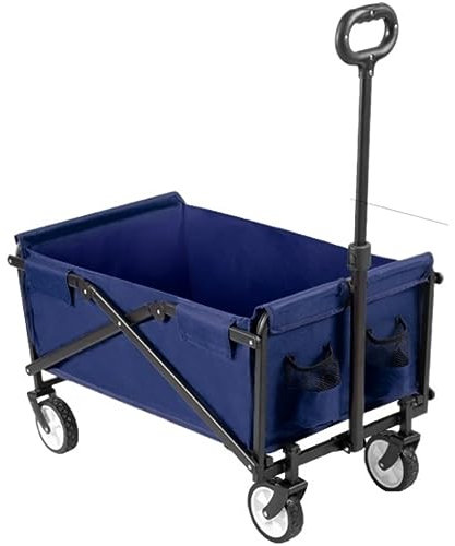 Chariot de jardin pliable portable pour festival, camping et jardinage