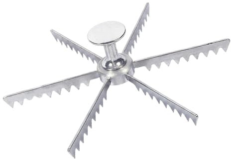 Cortador de pizza de aleación de aluminio de fácil limpieza con forma de engranaje, herramienta creativa para pizza, divisor de masa adecuado para porciones iguales