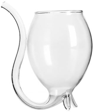 Cabilock Verre à Vin Vampire Décoratif Verre à Jus Transparent Stable Pour Usage Familial Festif Bar Et Restaurant