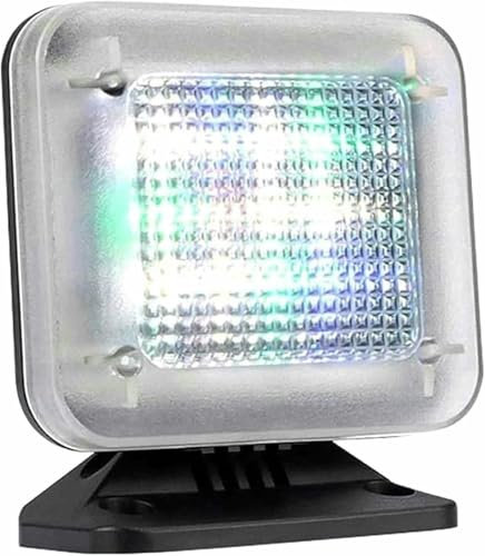 VYUJHNBG Fake TV-Simulator, LED-Nachtsicherungslampe Mit Lichtquellensensor & Dusk-Sensor, 4 Modi Auto Power Auf Anti-Burglar-TV-Licht, Für Einbruchschutz