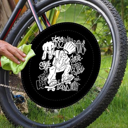 Fahrrad Waschen Schutzset - Bremsscheibenschutz fürMTB & Rennrad - Anti-Verschmutzung Abdeckung für Kettenreinigung & Wartung - Öl-Spritzschutz Radschutzhülle für Bremsscheiben & Felgen