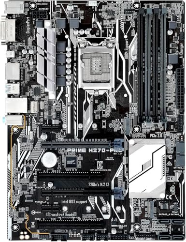 Schede madri Fit For ASUS PRIME H270-PRO LGA 1151 Intel H270 DDR4 Dual M.2 ATX Core I3-6100 I3-7320 I5-6400 I5-7400 I7-7700 CPU