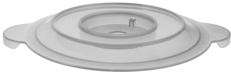Genérico Tapa Antisalpicaduras de Plástico Transparente para Picadora de Carne Eléctrica de 2 Litros, Repuesto Fácil de Limpiar para Cocina Doméstica