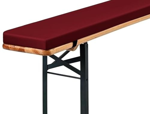 Vattentålig Biers för öl trädgårdsset 180 x 28 x 3 cm halkfri med er och spänne perfekt för utomhussittplatser och t