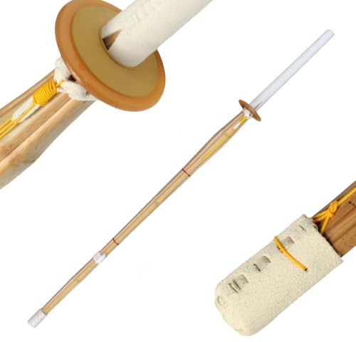 DEPICE Shinai Kendo Schwert aus Bambus mit Leder-Griff, Größen 30-39 (37)