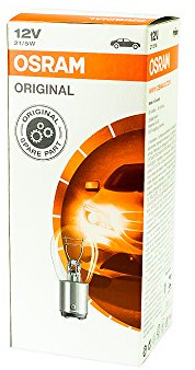 10x OSRAM GLÜHBIRNEN 12V 21/5W BA15d NEBELSCHLUSSLEUCHTE BREMSLICHT RÜCKLICHT