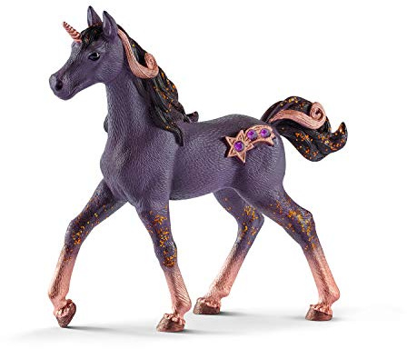 Schleich BAYALA | Sternschnuppen-Einhorn, Fohlen 70580 | 3 x 10 x 9 cm | Spielfigur ab 5 Jahren | detailgetreue, fantastische Figuren | magische Sammelfiguren | Geschenk für Mädchen und Jungen
