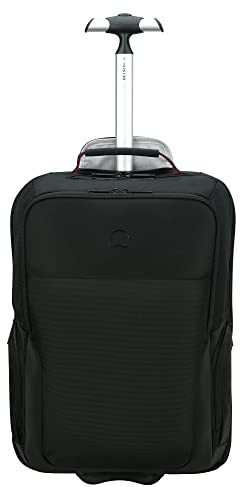 DELSEY Paris - Parvis Plus - Sac A Dos Trolley Souple - 51x36x23 cm - 35 litres - S - Noir
