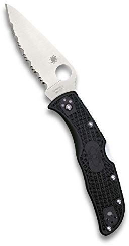Spyderco C243SBK Messer C243PBK, schwarz, Griff 12 cm