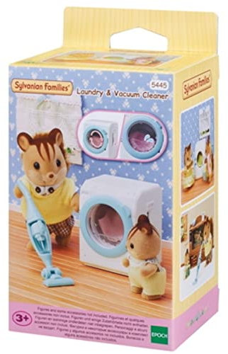 Sylvanian Families L5445 Waschmaschine & Staubsauger - Puppenhaus Einrichtung Möbel