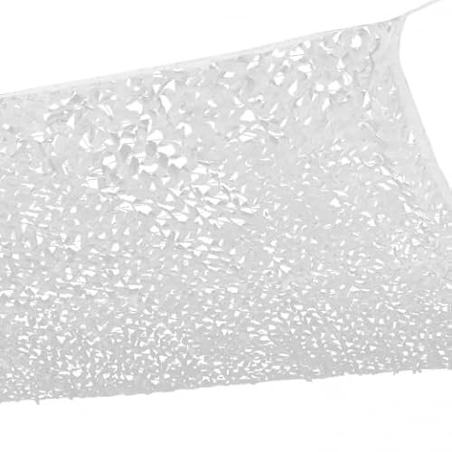 IDMarket - Vela de sombra rectangular (4 x 6 m), color blanco