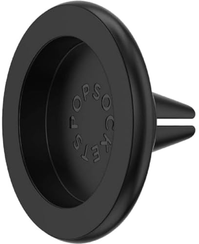 PopSockets: Car Mount Compatible with MagSafe, Magnetic Phone Holder for Car, Phone Mount for Car – Black