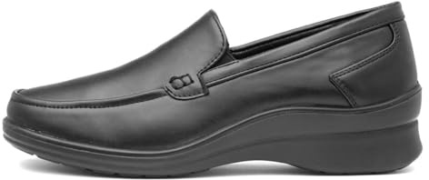 Softlites Daisy Womens Black Slip On Shoe - Size 8 UK - Black