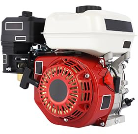 GDNTMU Gasoline Engine, Go Kart Engine Motor Gas Powered, OHV 4 Stroke 6.5HP Air Cooled 160cc Single Cylinder for Honda GX160 Go Kart Mini Bike Compressor Log Splitter Scarifier Lawnmower