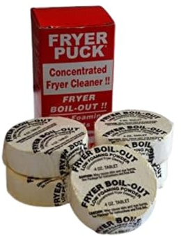 Quest Specialty Fryer Puck 401304001 Fritteusen-Reinigungstabletten, 118 ml, 5 Tabs/Box