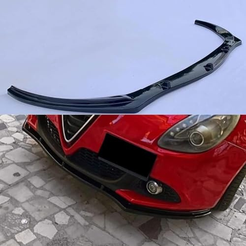 QDFNJYONG Voiture Becquets Avant pour Alfa Romeo Giulietta, Auto Corps Séparateur De Lame De Spoiler Modification Corps Accessoires