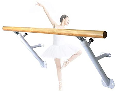 An der Wand montierte Ballettstange für zu Hause, Ballettstange, verstellbare Dehn-Tanzstange, Trainingsgerät für Frauen mit rechtwinkliger Basis
