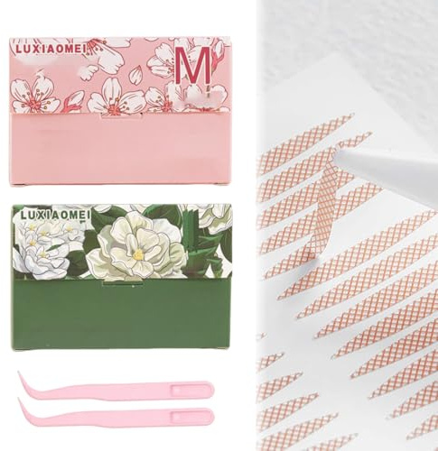 IEBTAWN 2 Piezas Face Tape, Parpados Caidos, Cintas Para Lifting De Párpados, Adhesivos Invisibles, Para Ojos Radiantes, Maquillaje Y Bodas
