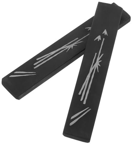 JOINPAYA Stein Briefbeschwerer für Kalligrafie und Nähen 18cm Flach Robustes Material 1 Paar für Büro und Zuhause