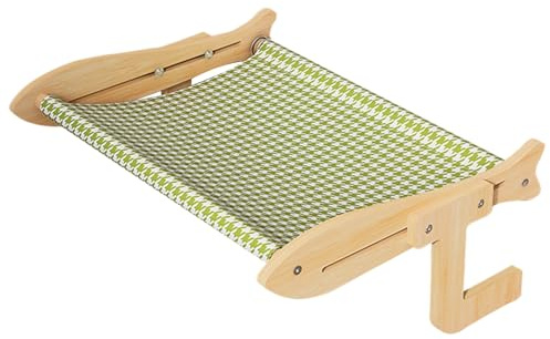 Posizione Da Finestra Per Gatti Sospeso Per Gatti | Comodo Ripiano In Legno Resistente E Traspirante Per Gatti Giovani E Anziani Da Interno O Esterno