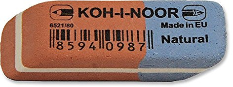 Koh-I-Noor 6521080006KD, kombinierter Radiergummi