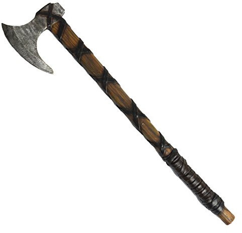 LarpGears Halloween Realistic Foam Viking Fake Axe Toy Great for LARP 25'' Length